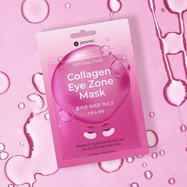 JKosmec Collagen Eye Mask - Hydrating, Anti-Aging, Vitamin E Rich - 30 Masks