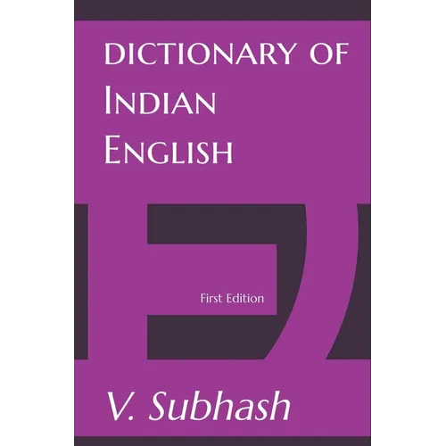 Dictionary Of Indian English - Paperback