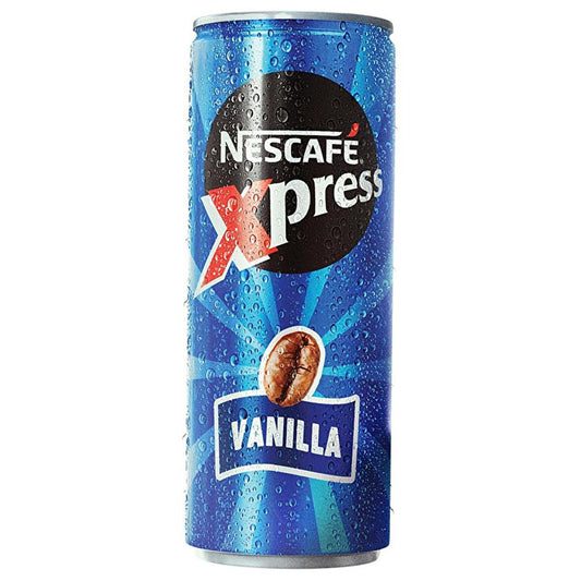 Nescafe NESCAFE Xpress Vanilya Cold Coffee Beverage - 250ml, Convenient Ready-to-Drink Vanilla Flavored Coffee