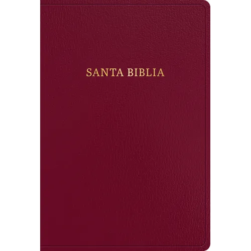 Rvr 1960 Biblia Letra Súper Gigante, Borgoña Imitación Piel Con Índice (Edición 2023): Con Referencias. Nueva Tipografía - Imitation Leather