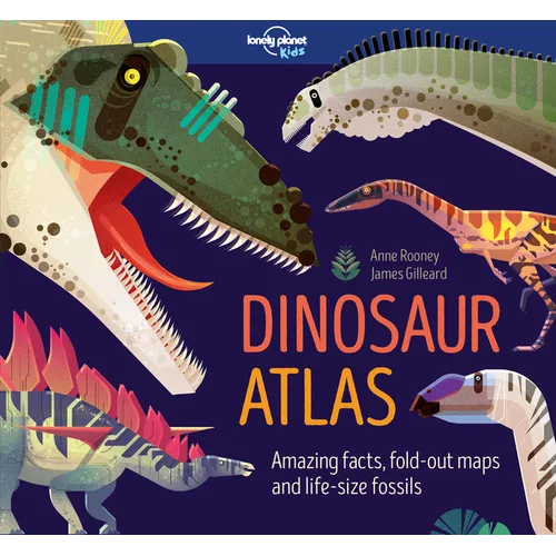Lonely Planet Kids Dinosaur Atlas - Hardcover