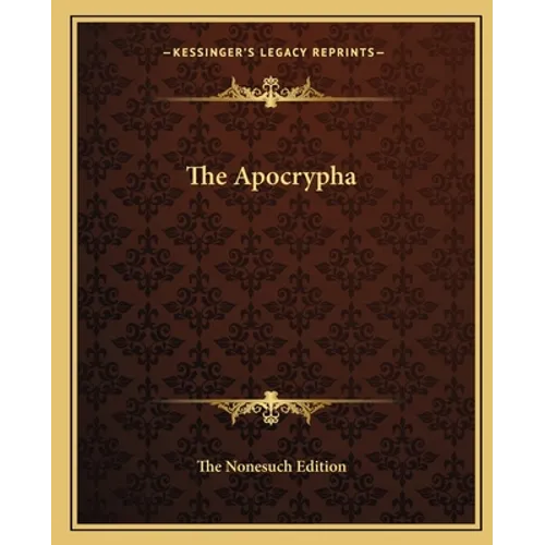 The Apocrypha - Paperback