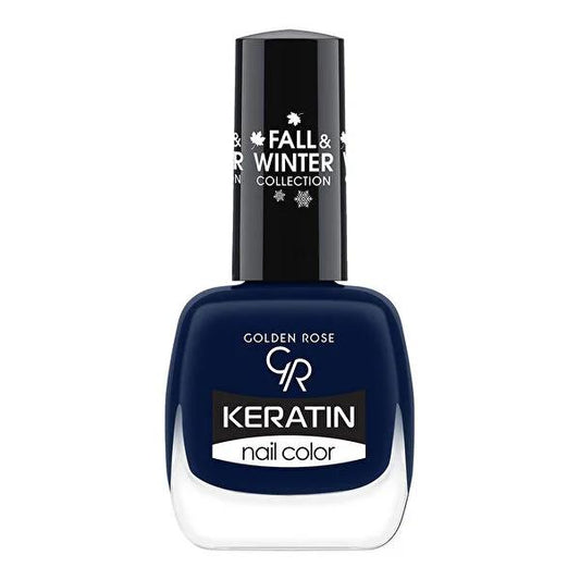 Golden Rose Keratin Nail Polish - Long-Lasting, Nourishing Nail Color for Fall & Winter