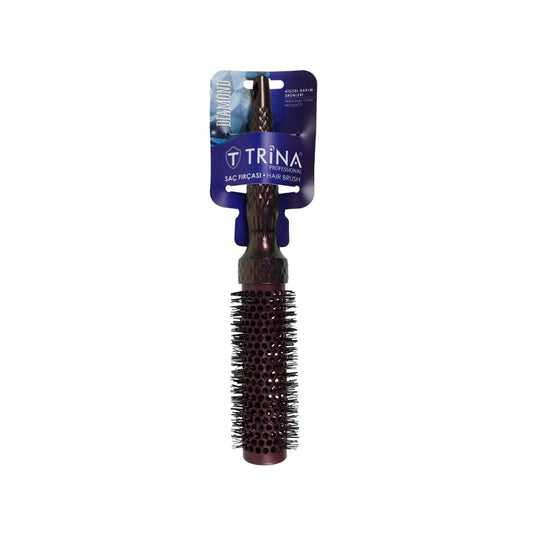 Trina Diamond Hair Brush 33 mm - Gentle Detangling & Styling Tool