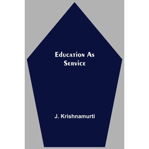 Education As Service - Paperback