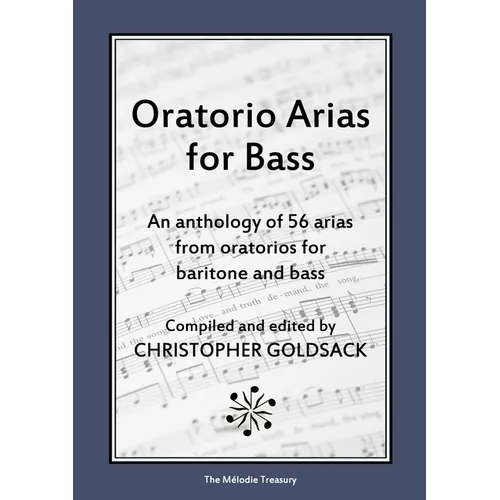 Oratorio Arias for Bass: An anthology of 56 arias from oratorios for bass - Paperback