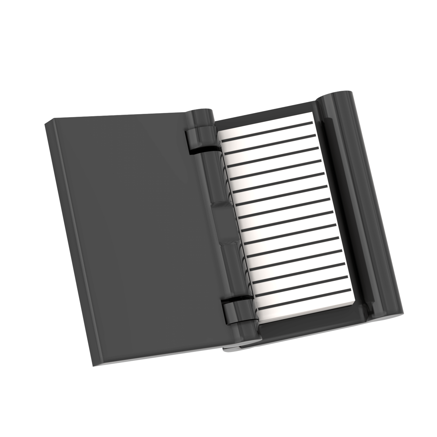 Composition Notebook - Custom Printed Minifig Scale - Made using LEGO® Parts