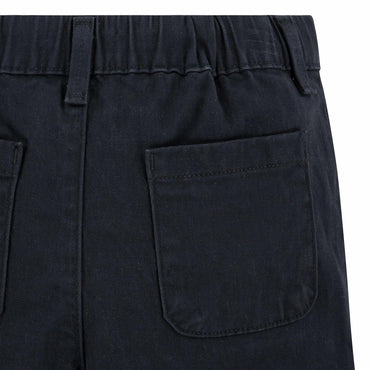 Levi Strauss Signature Girls Uniform Shorts Jet Black Size M