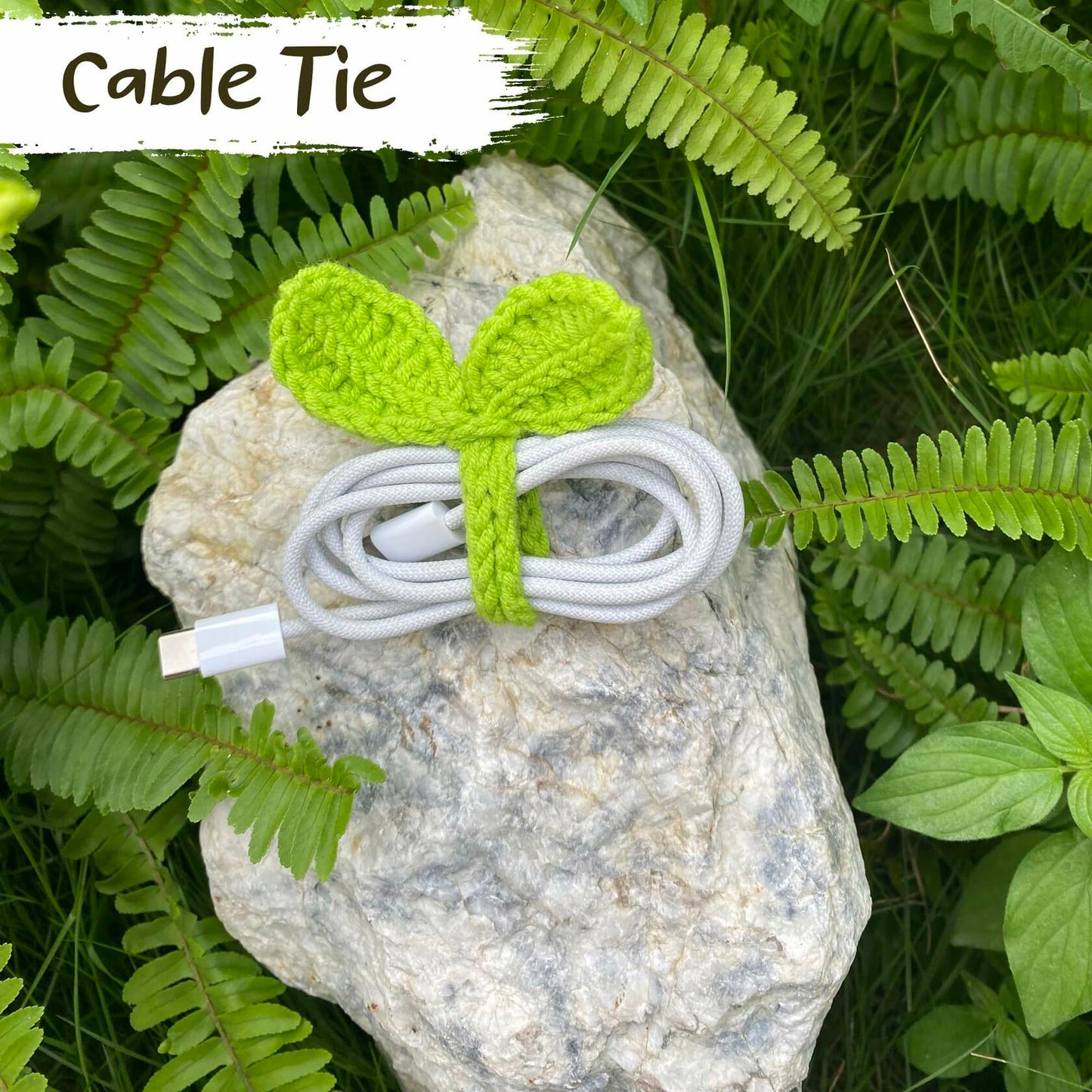 PIDELIGHT Handmade Knitted Crochet Leaf Sprout Multi-Functional Accessory