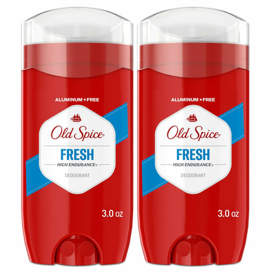 Old Spice High Endurance Men's Deodorant Fresh Scent 3oz Pack of 2