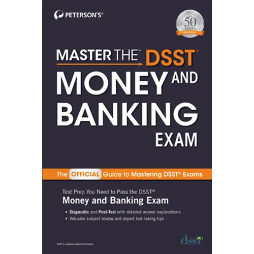 Master the Dsst Money and Banking Exam - Paperback