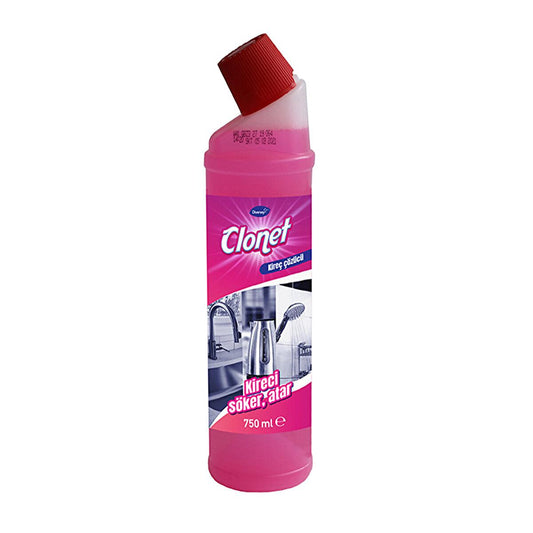 Diversey Clonet Lime Remover - Effective Descaling Solution for Household Cleaning - 25.4 fl oz