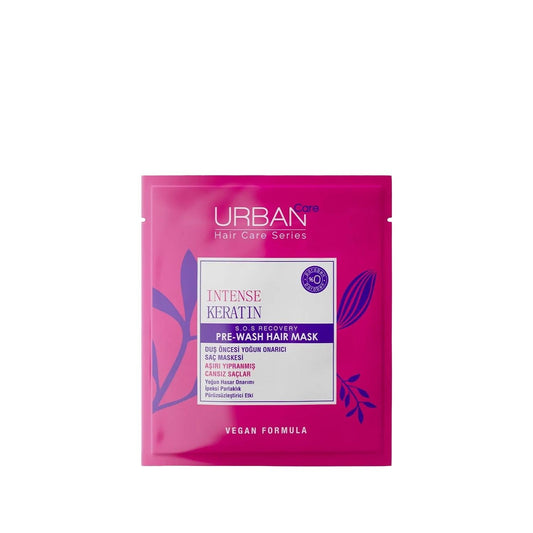 URBAN Care Intense Keratin Pre-Shower Hair Mask for Damaged Hair - 1.69 fl oz