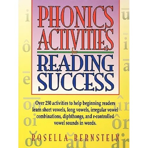 Phonics Activities for Reading Success - Paperback