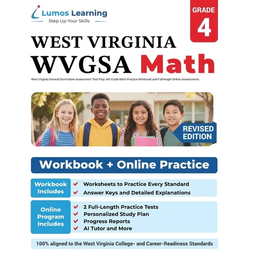 West Virginia General Summative Assessment Test Prep: WVGSA Study Guide - Paperback