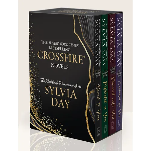 Sylvia Day Crossfire Series 4-Volume Boxed Set: Bared to You/Reflected in You/Entwined with You/Captivated by You - Paperback