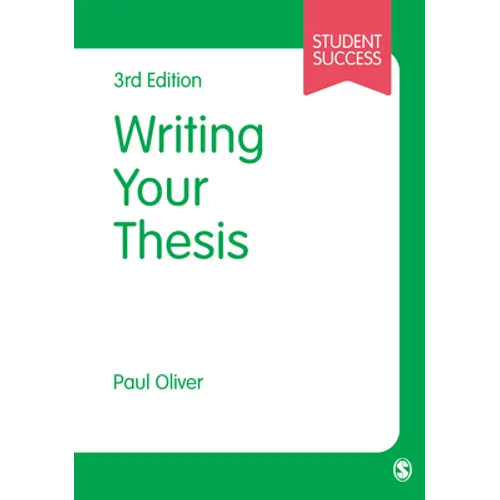 Writing Your Thesis - Paperback