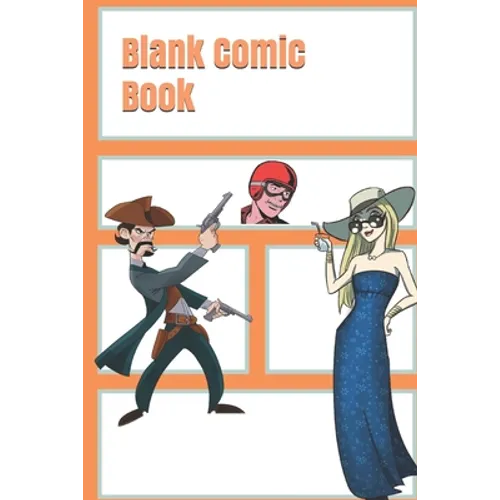 Blank Comic Book - Paperback