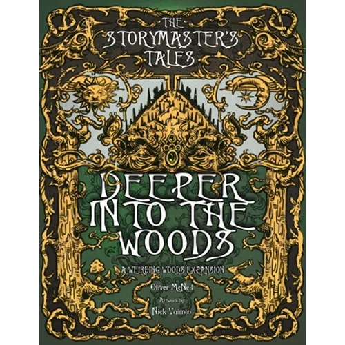 The Storymaster's Tales: Deeper into the Woods: Expansion to Weirding Woods. Become a Hero in a Grimm Family Tabletop RPG Boardgame Book. Kids - Paperback
