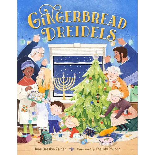 Gingerbread Dreidels - Hardcover