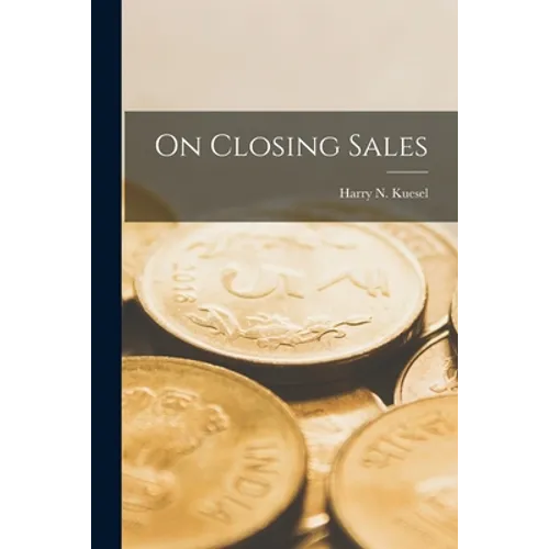 On Closing Sales - Paperback