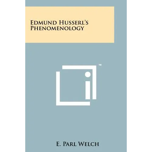 Edmund Husserl's Phenomenology - Paperback