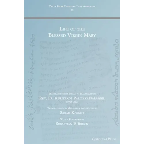 Life of the Blessed Virgin Mary - Paperback