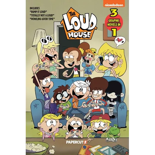 The Loud House 3 in 1 Vol. 7: Includes Bump It Loud, Totally Not a Loud, and Howling Good Time - Paperback