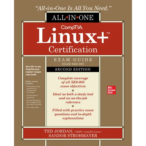 Comptia Linux+ Certification All-In-One Exam Guide, Second Edition (Exam Xk0-005) - Paperback