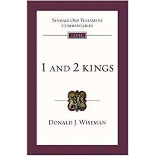 1 & 2 Kings: Tyndale Old Testament Commentary - Paperback