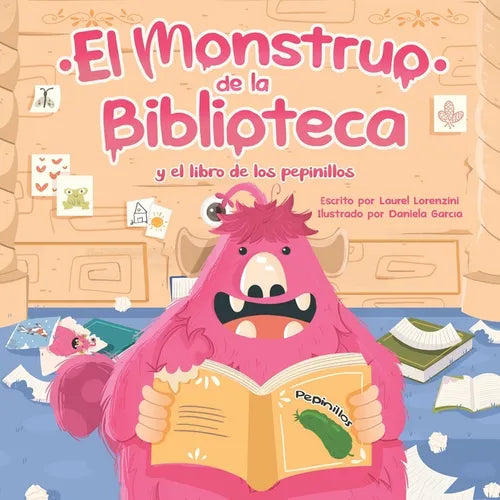 El Monstruo de la Biblioteca Y El Libro de Los Pepinillos - Paperback