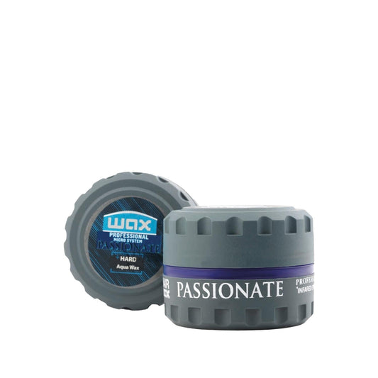 Passionate Hard Aqua Wax 150ml - Strong Hold Hair Styling for Men & Women