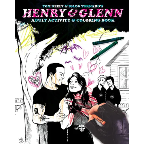 Henry & Glenn Adult Activity and Coloring Book - Paperback