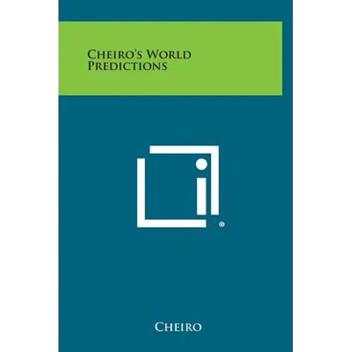 Cheiro's World Predictions - Hardcover