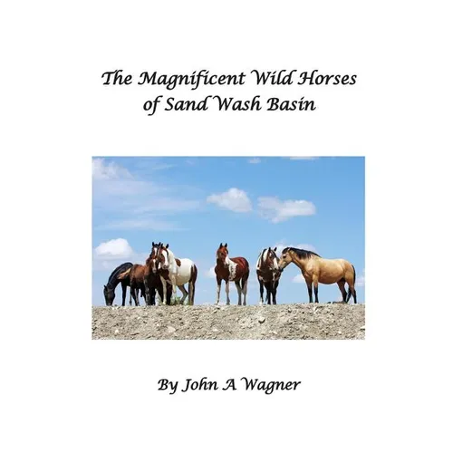 The Magnificent Wild Mustangs Of Sand Wash Basin - Paperback