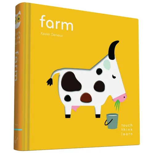 Touchthinklearn: Farm: (Childrens Books Ages 1-3, Interactive Books for Toddlers, Board Books for Toddlers) - Board Book
