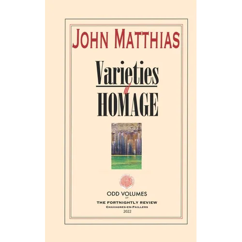 Varieties of Homage - Paperback