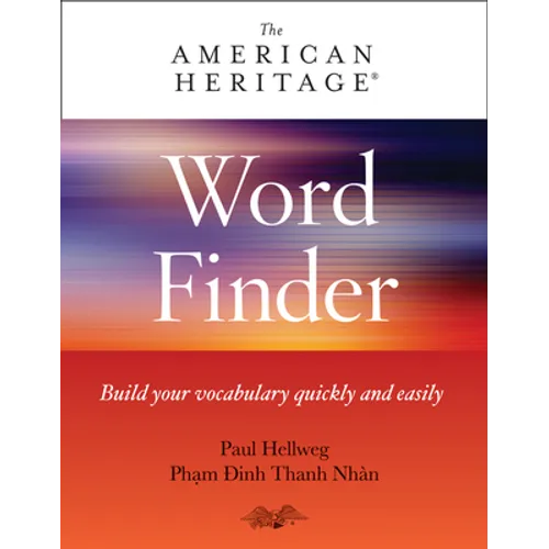 American Heritage Word Finder - Paperback