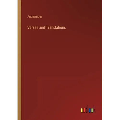 Verses and Translations - Paperback