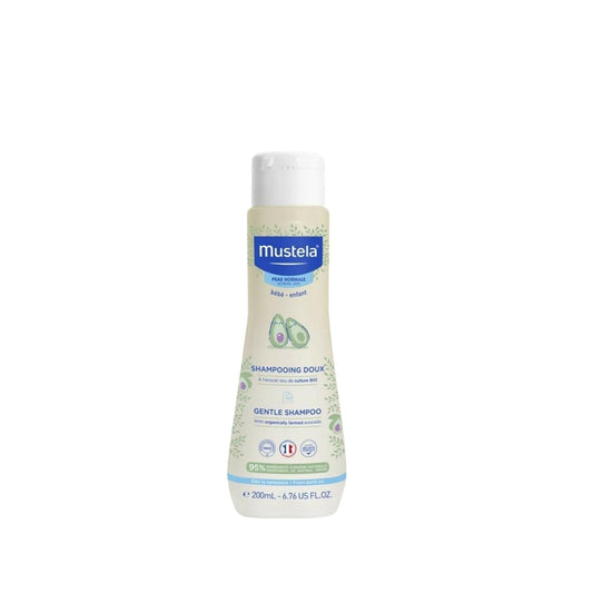 Mustela Gentle Baby Shampoo for Infants - 200ml, Natural & Hypoallergenic