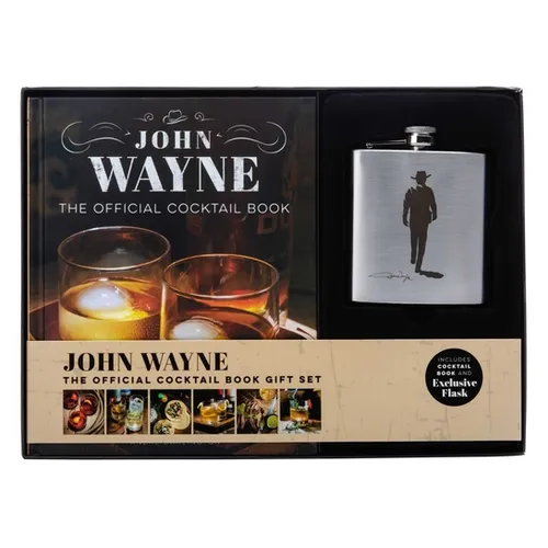 John Wayne: The Official Cocktail Book Gift Set - Paperback