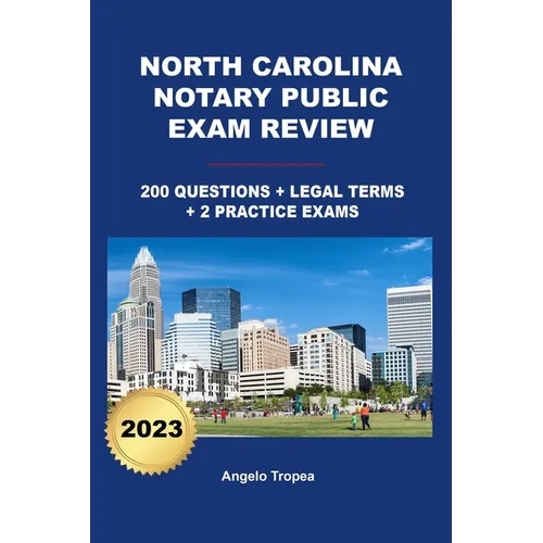 North Carolina Notary Public Exam Review - Paperback