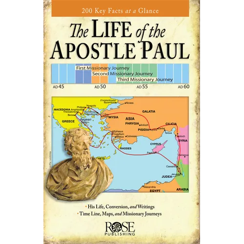 The Life of the Apostle Paul: 200 Key Facts at a Glance - Paperback