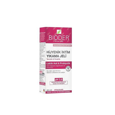 Bioder Intimate Wash: Gentle pH Balanced Feminine Hygiene Cleanser for Sensitive Skin with Tea Tree Oil - 200ml