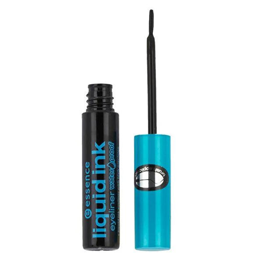 Essence Waterproof Mascara & Liquid Ink Eyeliner Set: Long-Lasting, Smudge-Proof Eye Makeup for All-Day Definition & Intense Color