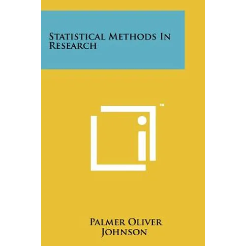Statistical Methods in Research - Paperback