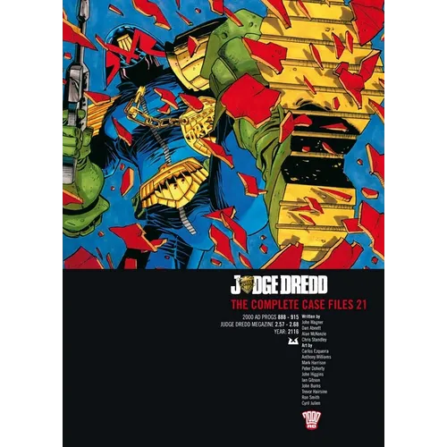Judge Dredd: The Complete Case Files 21 - Paperback