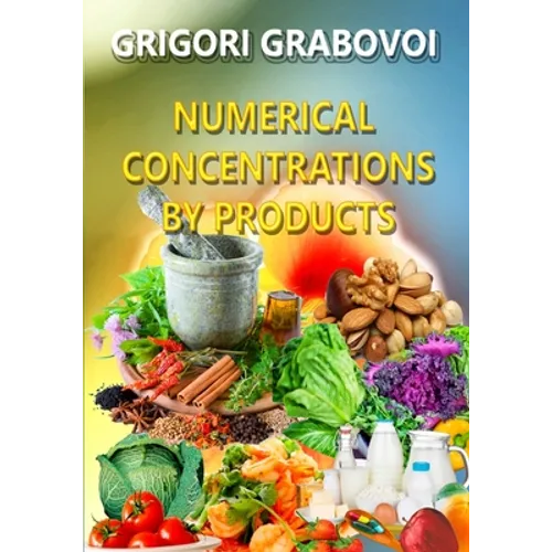 Numerical Concentrations by Products - Paperback