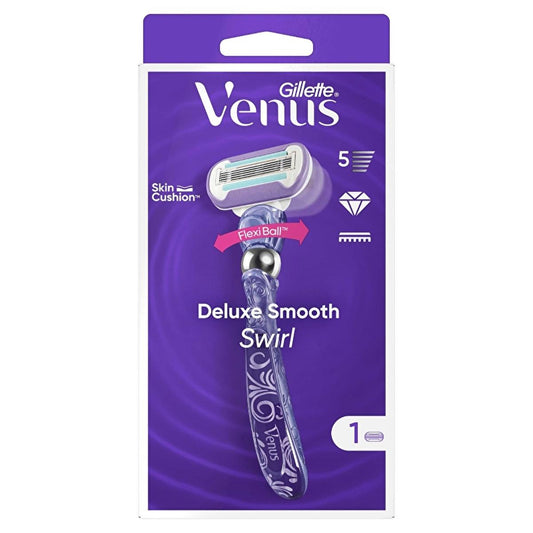 Gillette Venus Swirl Flexiball Women's Razor - Smooth Shaving for Sensitive Skin