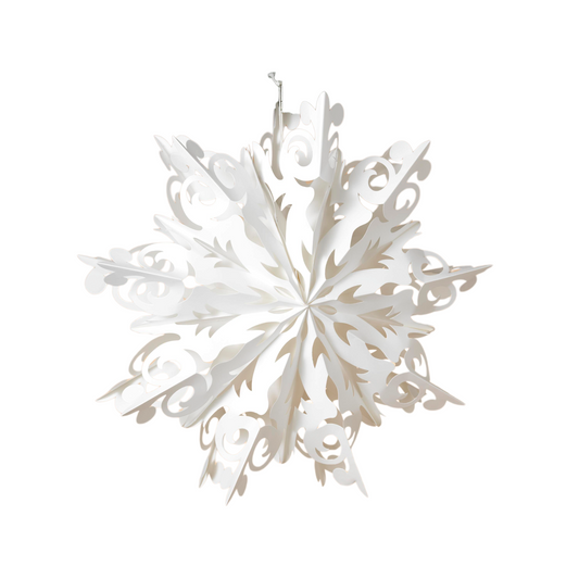 Paper Snowflake Ornament - 25 Inch